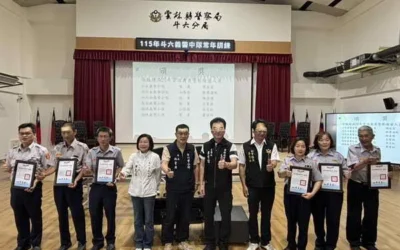 斗六警辦理義警人員訓練 強化防衛專業技能
