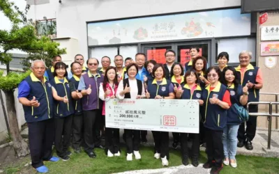 彰化和美南佃社區 深耕防救災 榮獲全國特優 勇奪20萬獎金