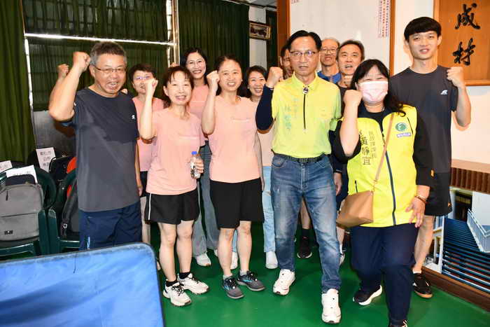 彰化市113年市長盃桌球邀請賽激烈競技1
