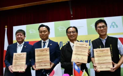 彰化市與北海道森町簽署友好交流協定