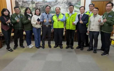彰化市長林世賢拜會澎湖縣長及馬公市長取經觀光