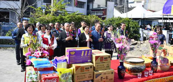 彰化社頭公設民營托嬰中心暨聯合社區活動中心開工動土1
