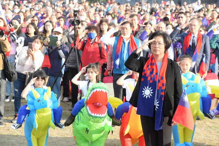 彰化縣慶祝中華民國113年元旦升旗典禮暨嘉年華活動