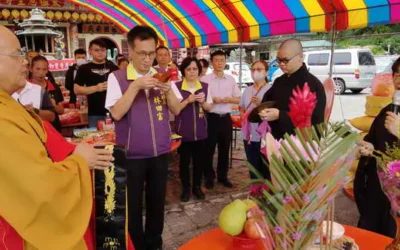 彰化縣政府舉辦中元動物靈普渡法會 為眾生萬靈祈福超渡並祈求風調雨順六畜平安