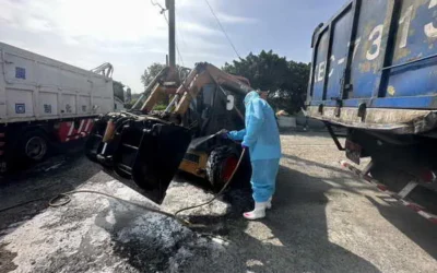 彰化縣防堵禽流感 完成芳苑鄉蛋中雞場撲殺清場消毒工作