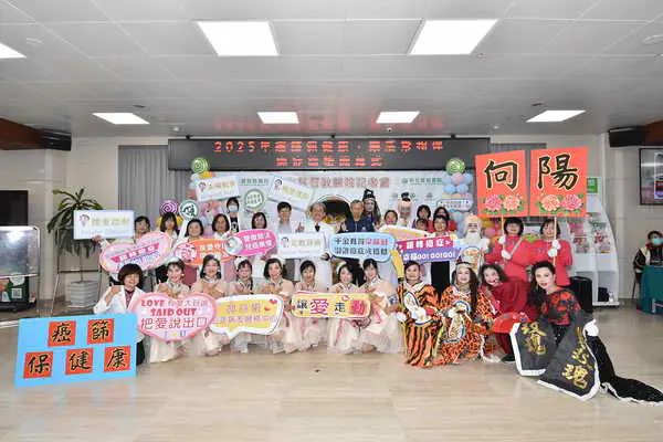 彰基布袋戲cosplay傳達民眾癌症篩檢重要觀念1