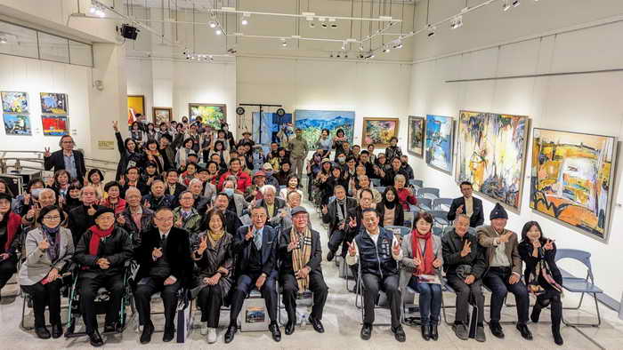 從公僕到畫家 林金田創作邀請展即日起至2