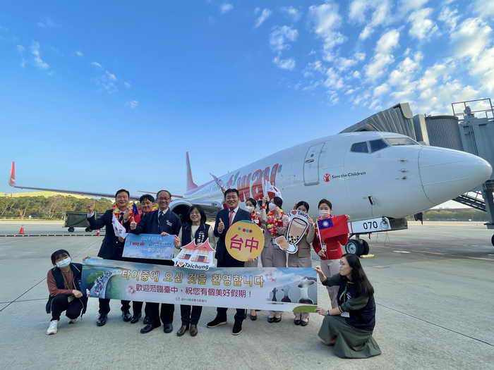 德威航空重啟仁川台中航線 一週7班天天送客遊台中1