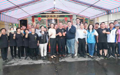 慚愧祖師聖誕 許縣長參拜鹿谷十寺廟恭賀祈福