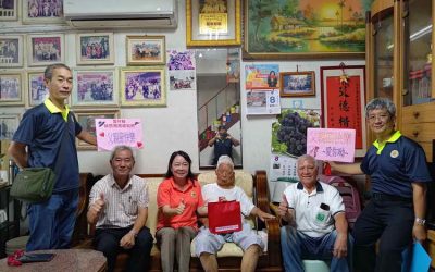 慶祝父親節快樂 雲林縣榮服處貼心到府為榮民長輩足療服務