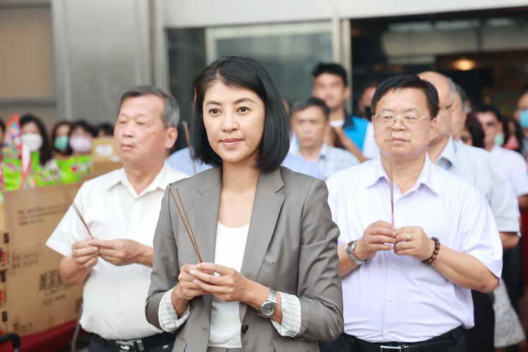 慶讚中元 南投縣長許淑華主持縣府普渡儀式祈安1