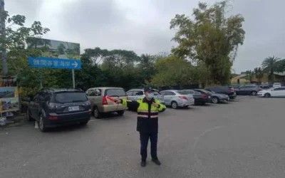 把握連假迎春踏青最後時光斗六警加強轄內觀光景點交通疏導