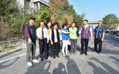 投入改善經費 1,133 萬元 改善溪州北斗彰107線道路不平