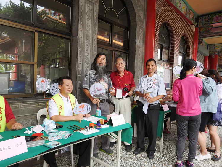 斗六南聖宮為迎接關聖帝君聖誕千秋祝壽活動陸續展開1