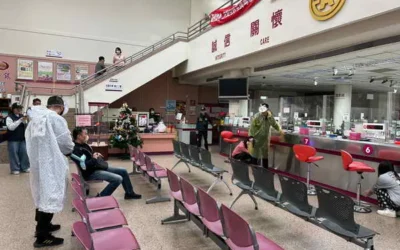 斗六驚傳萌面歹徒搶銀行! 防搶演練過程逼真又逗趣