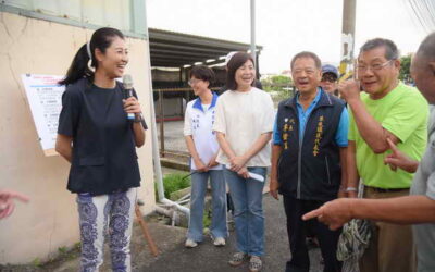斥資一千二百多萬元 許淑華縣長協助改善中寮、 草屯基層建設