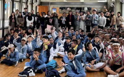 新加坡朝陽學校跨海來台直赴南投交流 表演成亮點、結交新好友