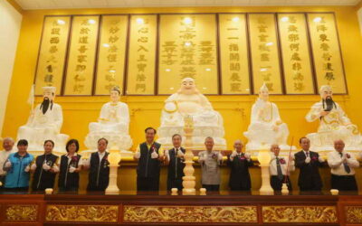 新社區一貫道寶光建德天寬聖宮新殿安座大典 黃副市長祝道務宏展