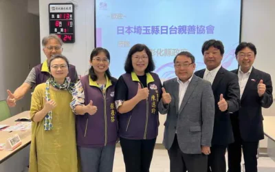 日本埼玉縣日台親善協會拜會縣府 交流文化藝術及參觀臺美戲偶聯展