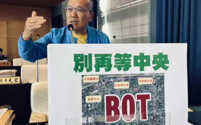 【未來水湳園區交通將爆炸成長,陳成添議員擔憂周邊路網軌道無法如期完工】