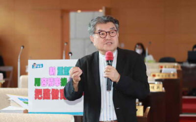 李中議員指出改善台中交通 從重劃區把路做寬開始