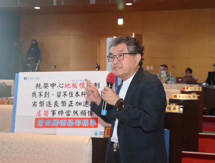 李中議員指台中市特有之準公托地板價造成血汗保母 徒增虐嬰風險