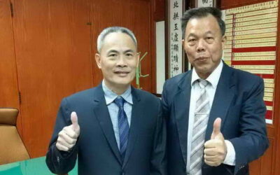 松柏嶺受天宮遶境名間鄉全境 許縣長開香點起馬炮