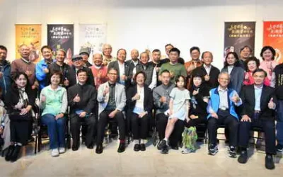柯錦中60創新藝 展出105件粧佛藝術