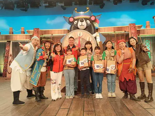 梧棲中正兒童 電視台尋寶初體驗1