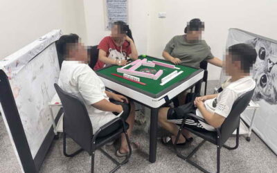 棋牌社、麻將館等攬客聚賭斗六警嚴正執法取締送辦