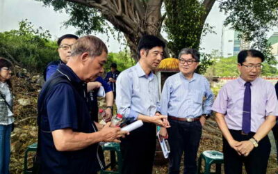 楊瓊瓔 李中聯合爭取南區樹德國小灌溉溝渠升級親水教育水環境