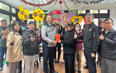 欣中公司寒冬送暖 中彰榮家溫暖滿懷