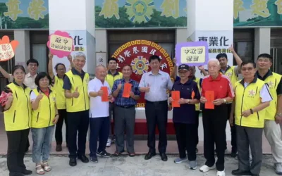 欣中天然氣公司慰問中彰榮家長輩 預祝長輩秋節快樂