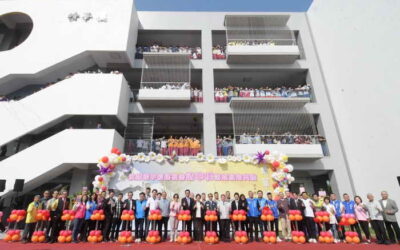 永靖國中2.1億全新「靖莘樓」盛大揭幕 開啟嶄新教學篇章