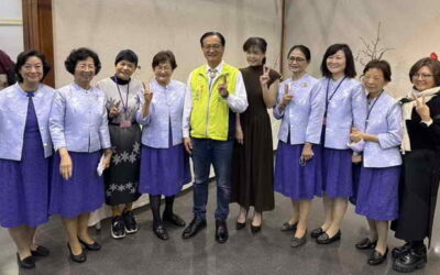 池坊華道台中支部展現『春華和韻-生命與美』之藝術