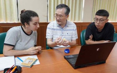 法國學生留學大葉大學 盼解決環境問題