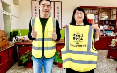 溪湖鎮積極打造安全通學環境 提升導護志工裝備規格