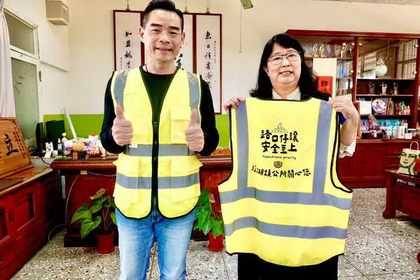 溪湖鎮積極打造安全通學環境 提升導護志工裝備規格1