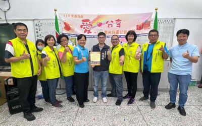 漳和國小送愛心 南投救國團邀林儒暘議員助21位學童實現心願