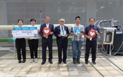 澳迪科技捐贈大葉大學藻類光反應器 開創友善環境葉綠能