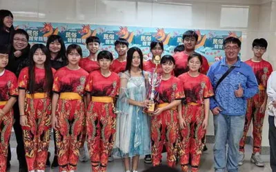 營北國中舞龍隊奪教育部民俗體育全國賽金質獎