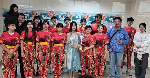 營北國中舞龍隊奪教育部民俗體育全國賽金質獎1