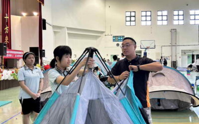 特生歡慶成年禮 挑戰露營展實力