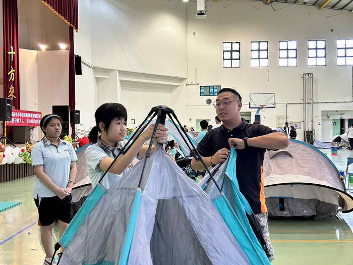 特生歡慶成年禮 挑戰露營展實力1
