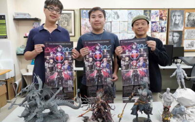 「玩咖」校友創業 攜母校大葉多媒體學程師生 台北國際動漫節共參展