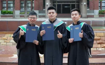 玻利維亞學生馬可 研究網路遊戲取得大葉碩士學位 盼未來開創國貿事業