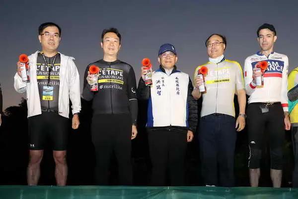 環法自行車賽日月潭登場1