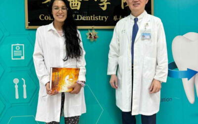 留臺校友會(TAA)的校園大使∼中國醫藥大學牙醫學院瓜地馬拉籍碩士生馮蒂亞牙醫師,榮獲今年外交部「台灣獎學金計畫學業傑出表現獎」殊榮