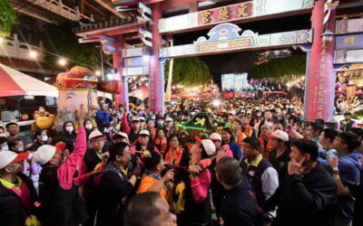 白沙坑迎燈排文化節連續3天迎燈排繞境 祥龍瑞氣慶元宵