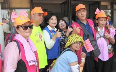 白沙屯媽祖徒步進香來到雲林天天香客穿梭各地熱鬧繽紛